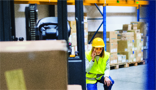 Distracted Driving Inside and Outside the Warehouse